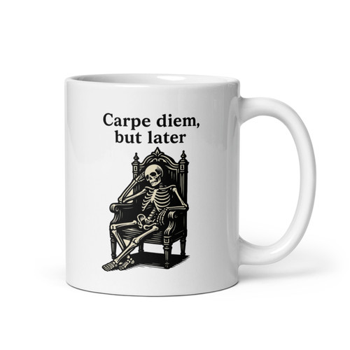 Kaffeebecher spruch carpe - spruch, "carpe