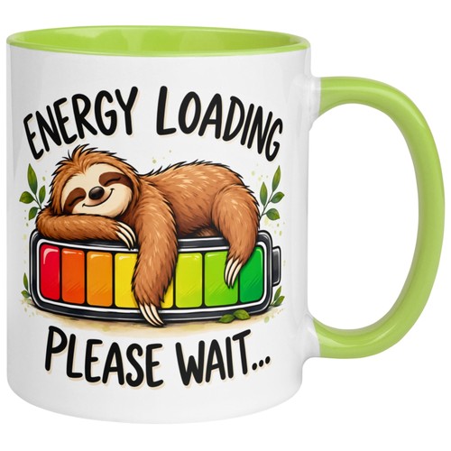 Tasse faultier energy - faultier, „energy