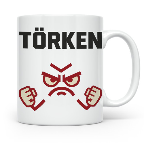 Törken tasse mit wütendem - tasse,