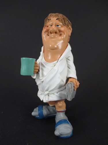 Morgenmuffel bademantel funny - bademantel,