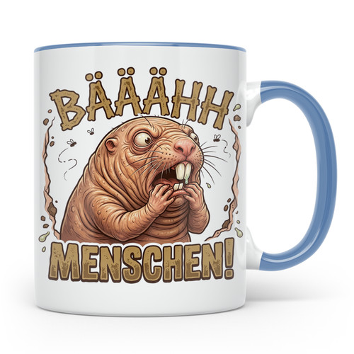 Nacktmull tasse bäh - nacktmull, menschen