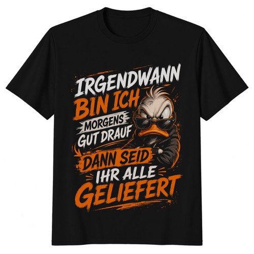 Ente shirt herren - t-shirt,