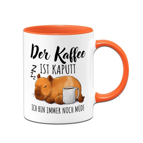 Tassenbrennerei tasse capybara - tassenbrennerei,