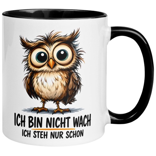 Tasse eule ich bin - –, „ich
