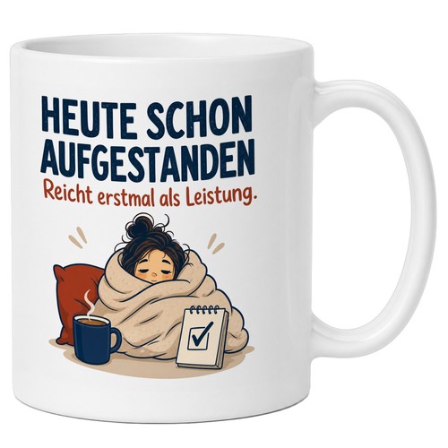 Lunalana morgenmuffel tasse - morgenmuffel,