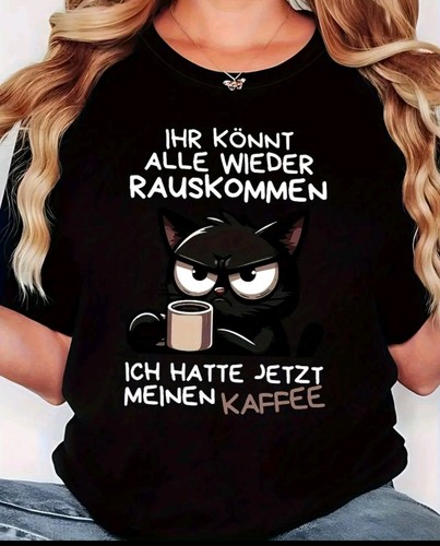 Damen shirt morgenmuffel - t-shirt, 'morgenmuffel'