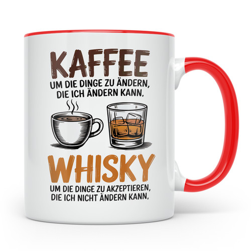 Kaffee whisky spruch tasse - kaffee,