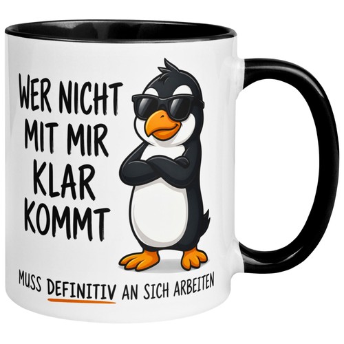 Tasse pinguin wer - –, nicht