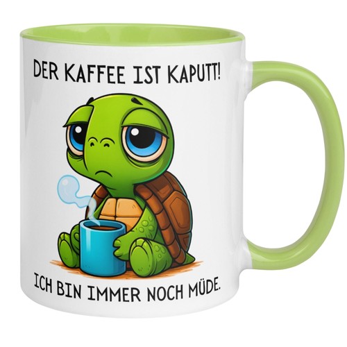 Tasse schildkröte der - –, „der