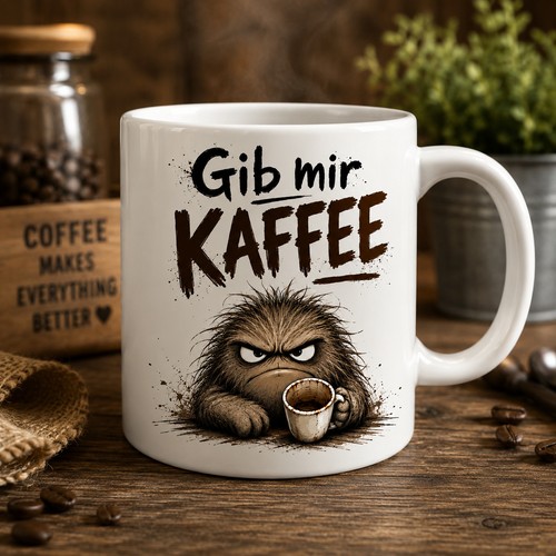 Kaffee becher gib mir - becher, kaffee"